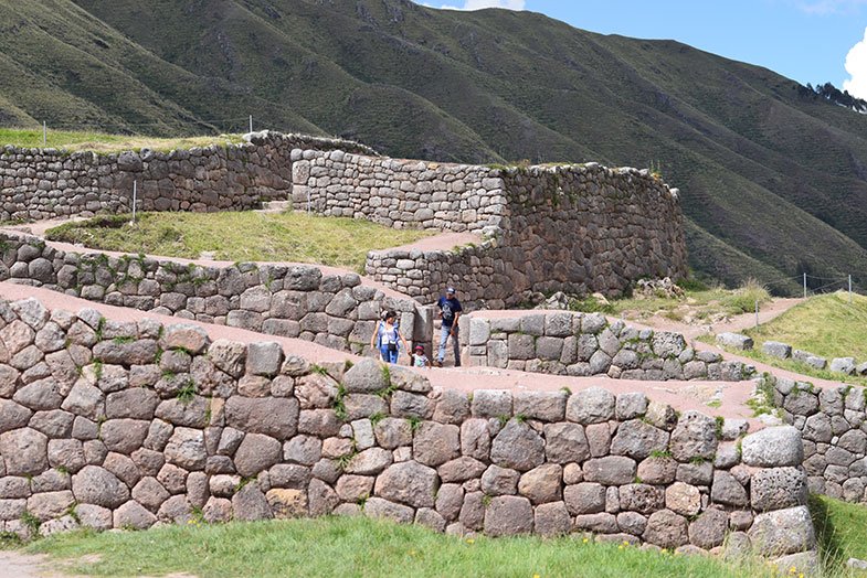 Puca Pucara no caminho para o Vale Sagrado