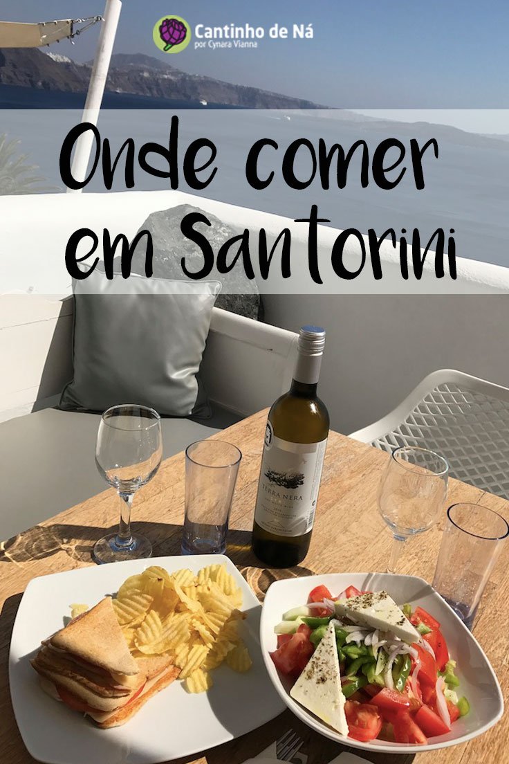 Onde comer em Santorini