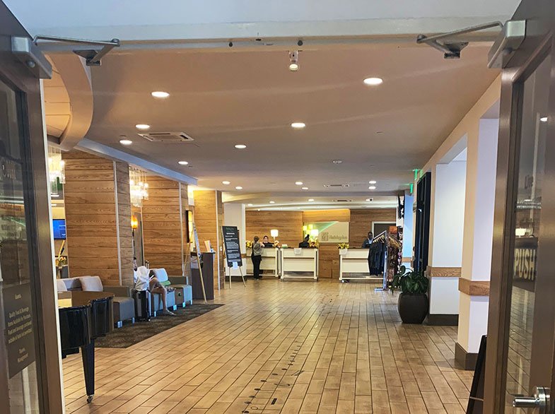 Lobby do hotel em Nashville