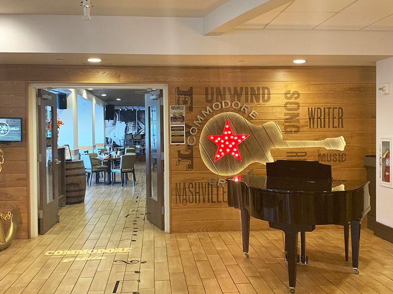 Restaurante do hotel em Nashville