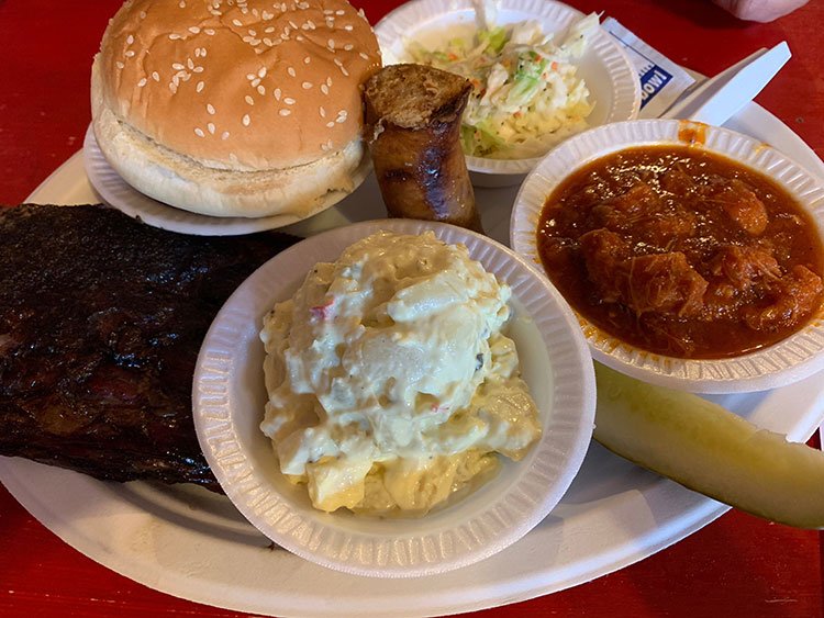 Típico BBQ no Tennessee