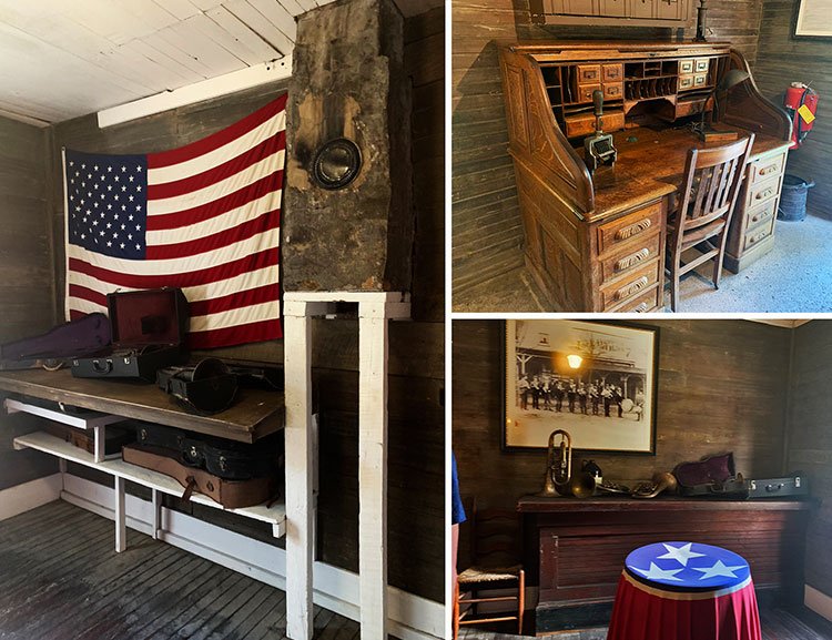 Casa de Jack dentro da destilaria