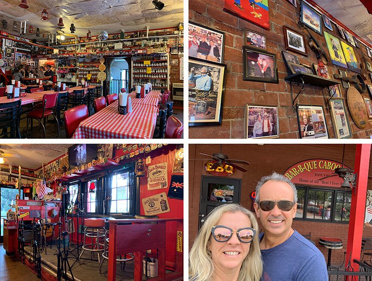 Almoço em Lynchburg no Tennessee