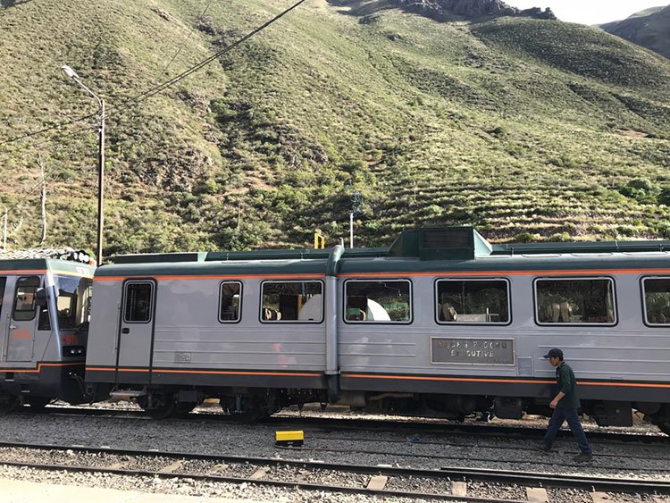 Trem para Machu Picchu