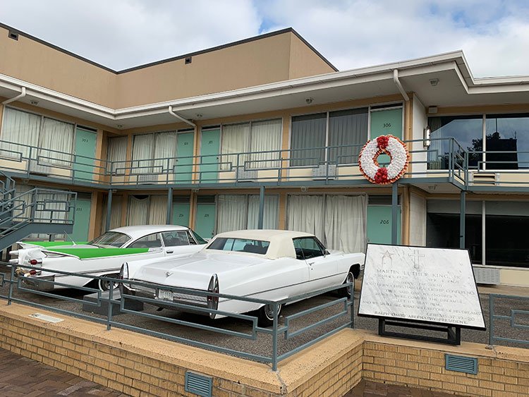 Fachada do Lorraine Motel em Memphis