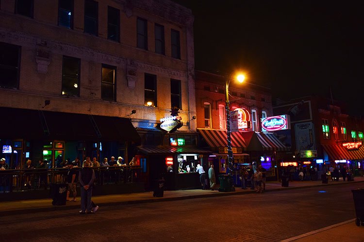 Beale Street em Memphis