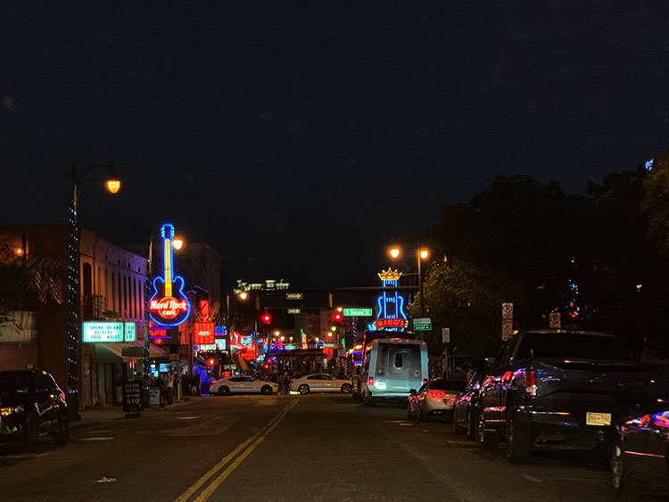 Beale Street em Memphis