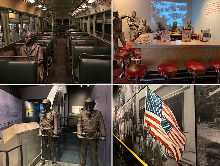 Exposições no Lorraine Motel em Memphis