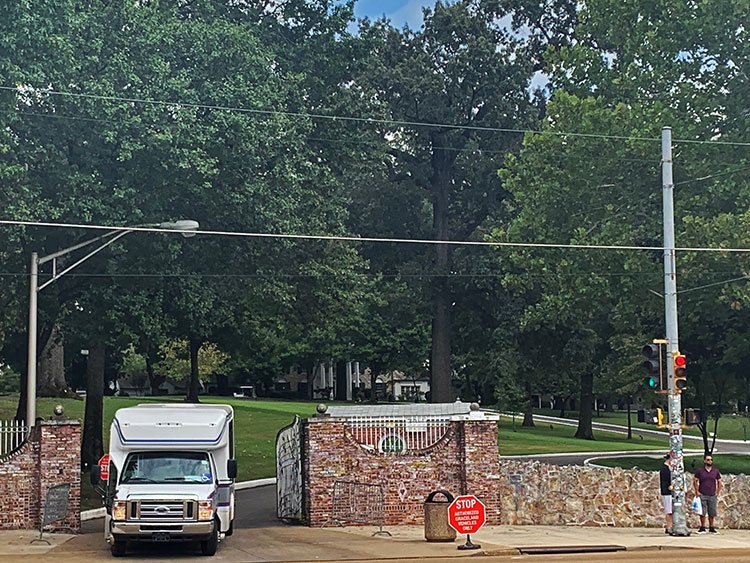 Portão de Graceland em Memphis