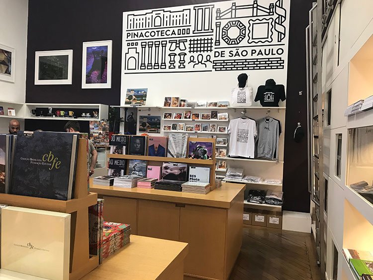 Loja da Pinacoteca de São Paulo