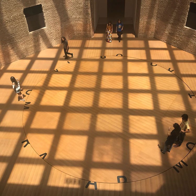 Octógono na Pinacoteca de São Paulo