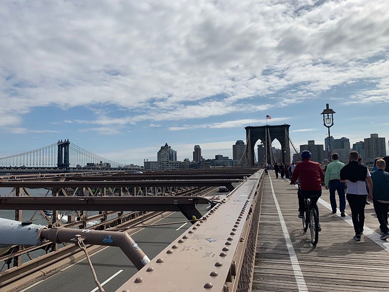 Passarela da Brooklyn Bridge