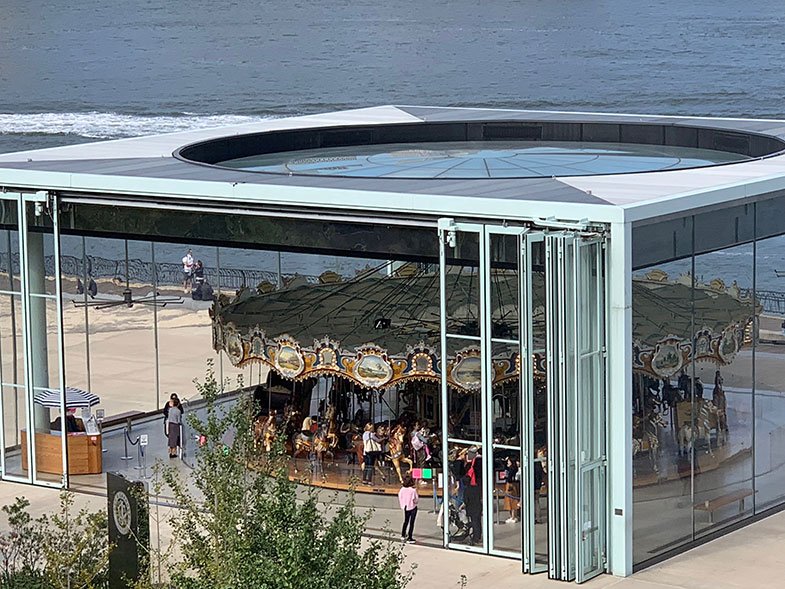 Jane's Carousel no Brooklyn