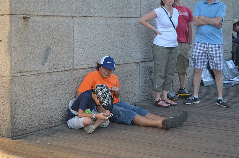 Descanso na Brooklyn Bridge
