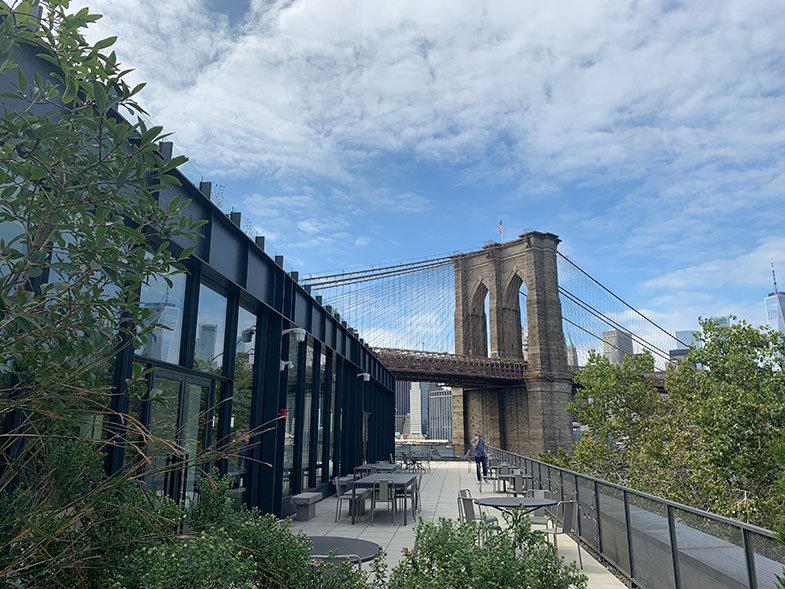 Roof Top do Empire Stores no Brooklyn