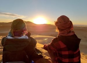 Nascer do sol no Marrocos