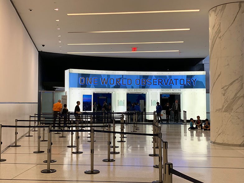 New York do alto do One World Observatory