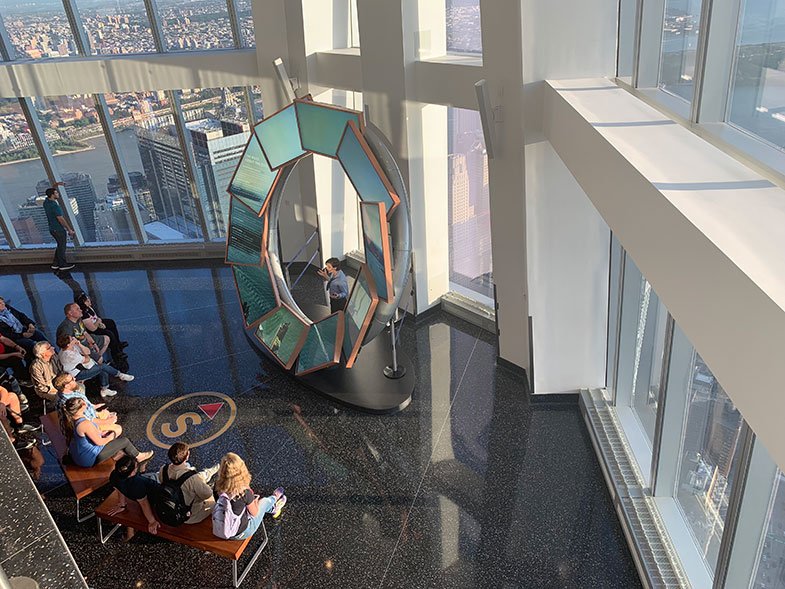 New York do alto do One World Observatory