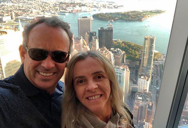 New York do alto do One World Observatory