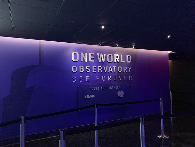 Como é a visita ao One World Observatory em New York