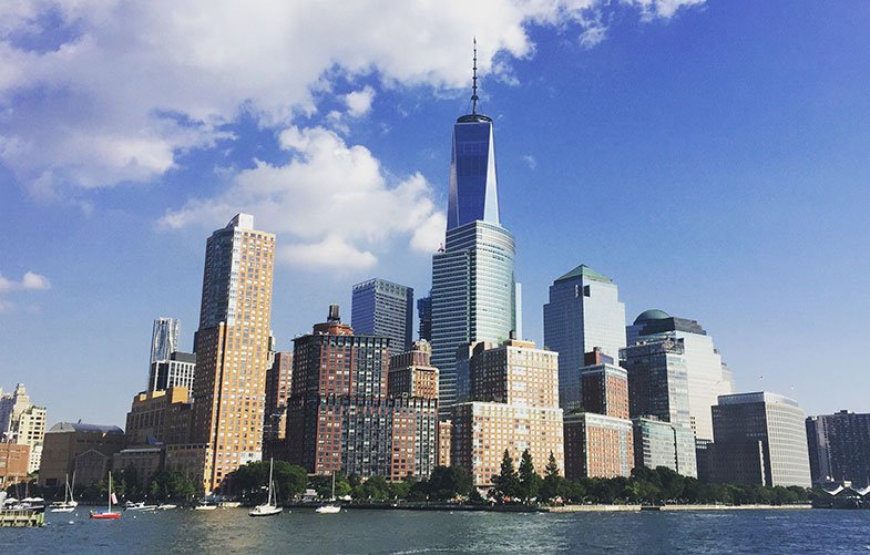 New York do alto do One World Observatory