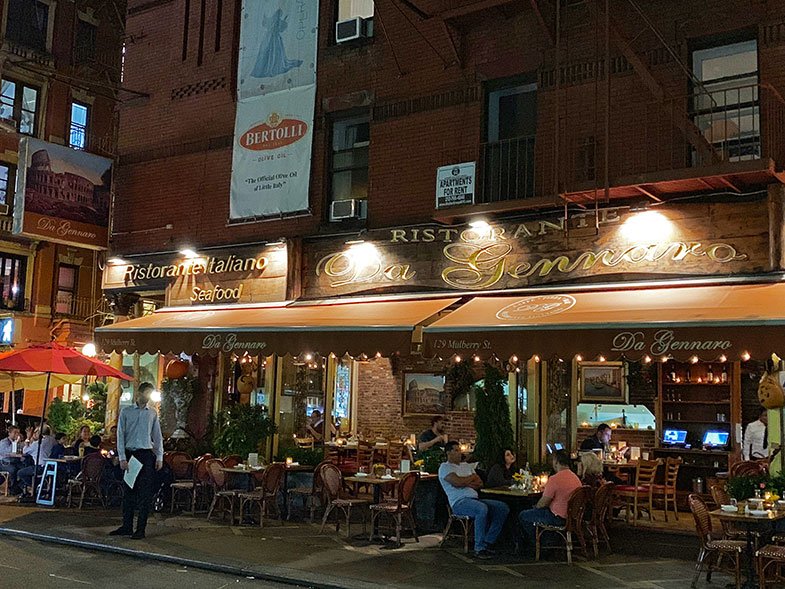 Restaurantes em Little Italy em New York
