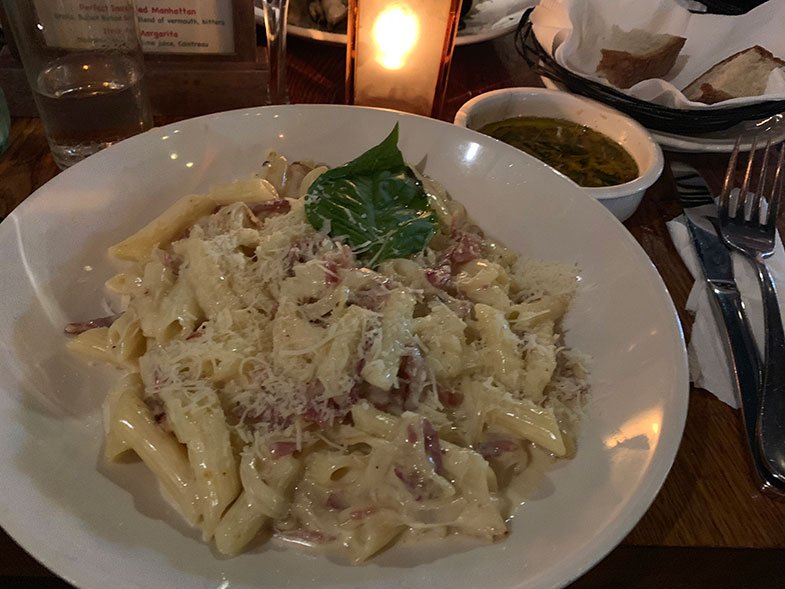 Restaurante em Little Italy em New York