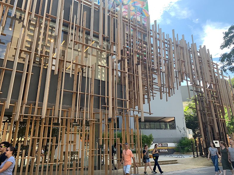 Fachada da Japan House