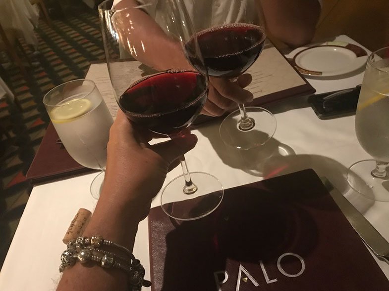 Restaurante Palo no Disney Wonder