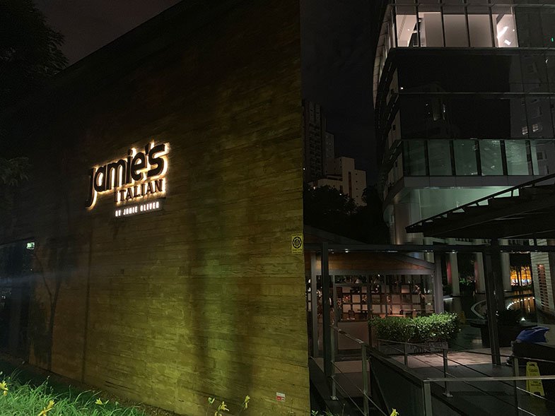 Restaurante de Jamie Oliver em São Paulo