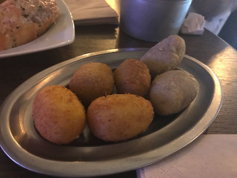 Comidas típicas da Espanha Croquetas