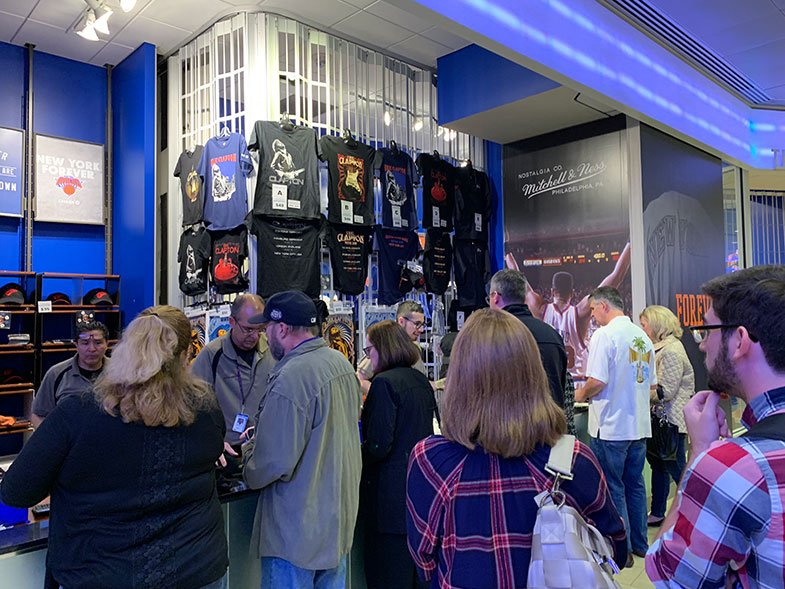 Eric Clapton em New York Loja