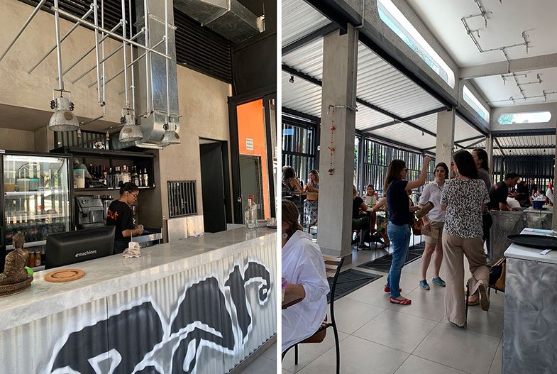 Comida asiática e baiana em Brasília