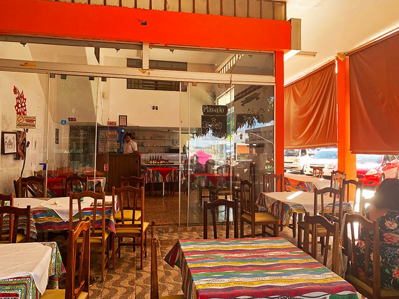Comida asiática e baiana em Brasília