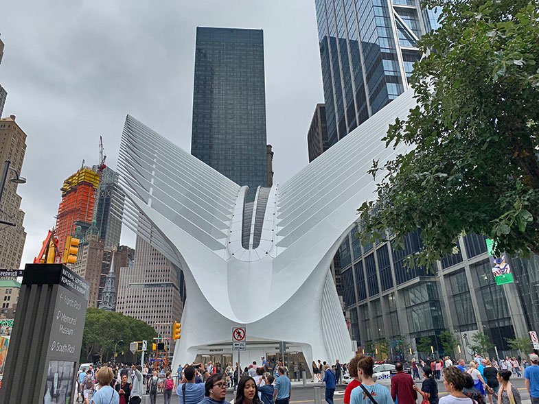Estação Oculus em New York