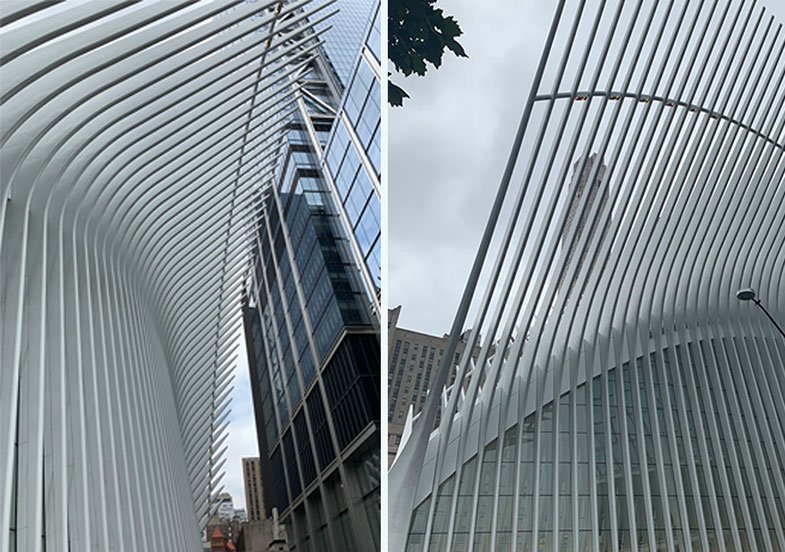Estação Oculus em New York