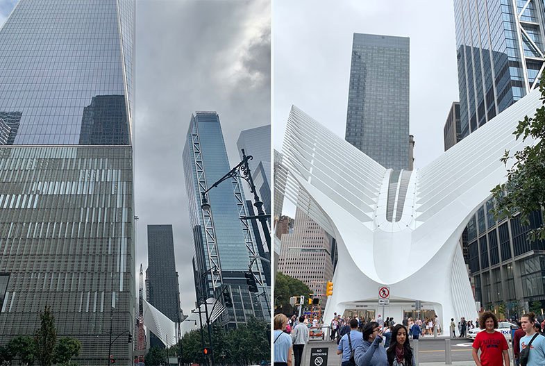 Estação Oculus em New York