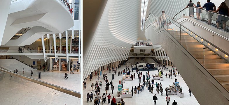 Estação Oculus em New York