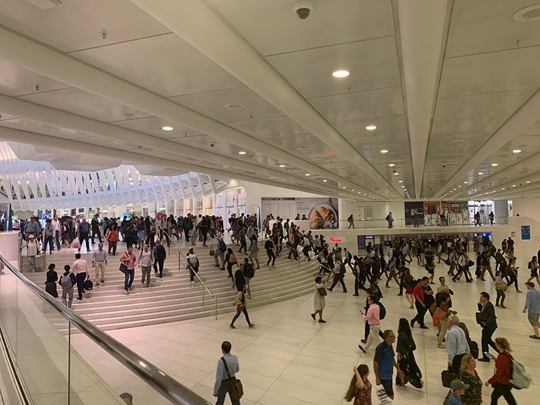 Estação Oculus em New York