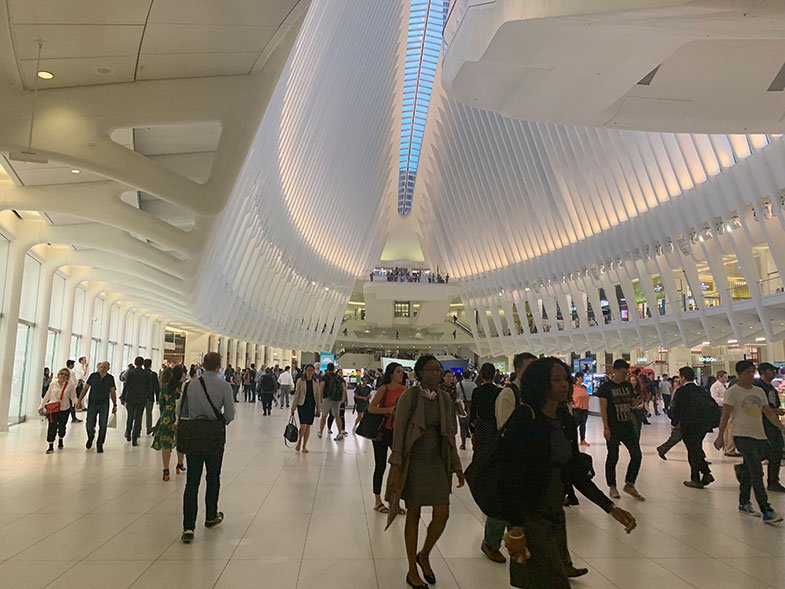 Estação Oculus em New York