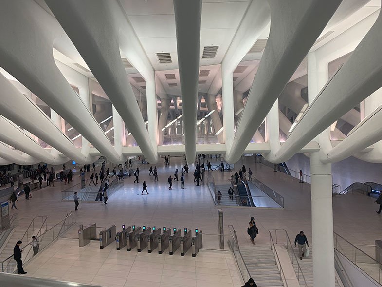 Estação Oculus em New York