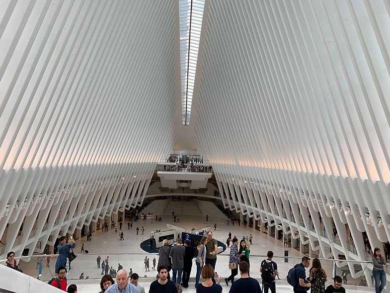 Estação Oculus em New York