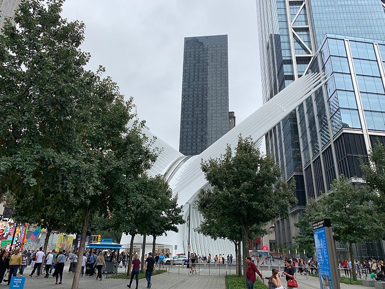 Estação Oculus em New York