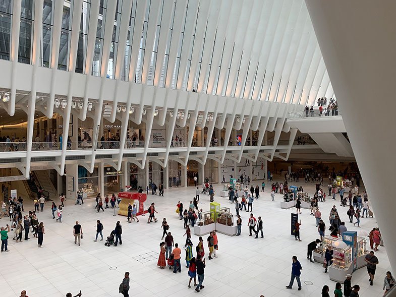 Estação Oculus em New York