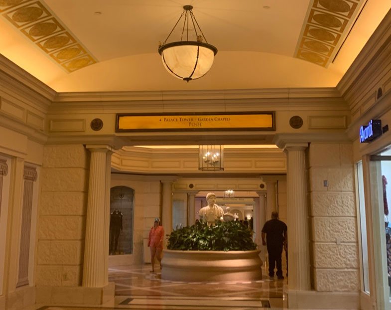 Caesars Palace Hotel em Las Vegas