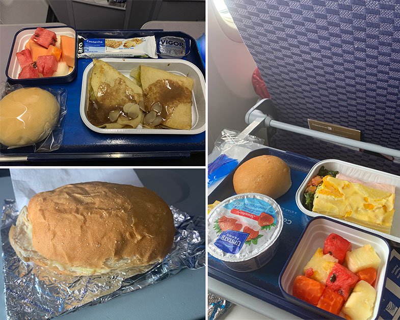 Refeições especiais no voo Copa 