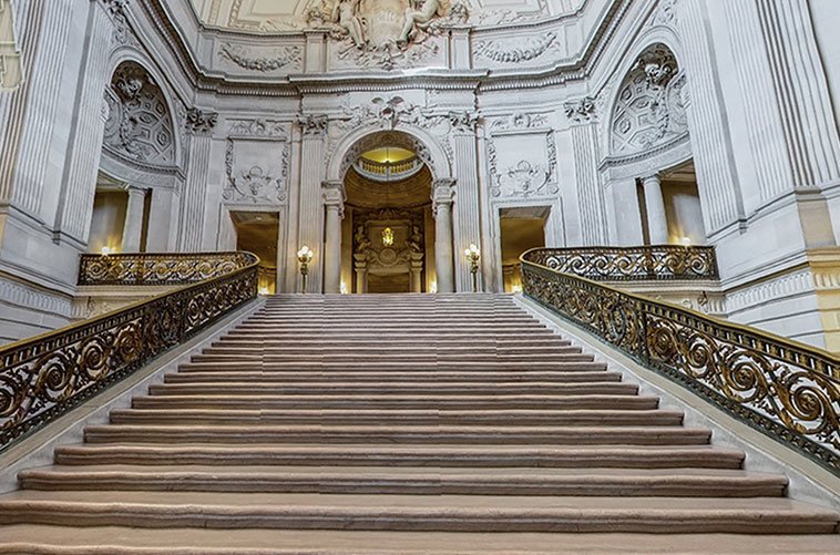 City Hall no Civic Center em San Francisco