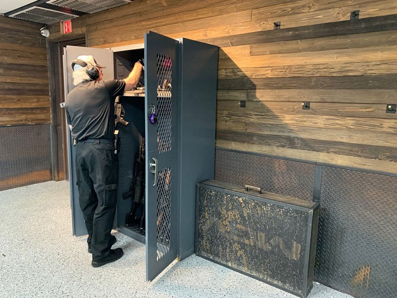 Clube de tiros em Las Vegas