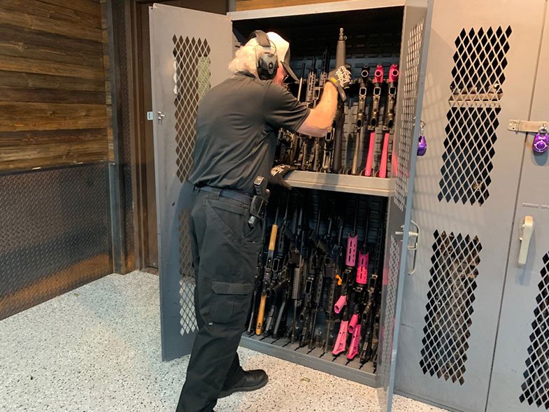 Clube de tiros em Las Vegas