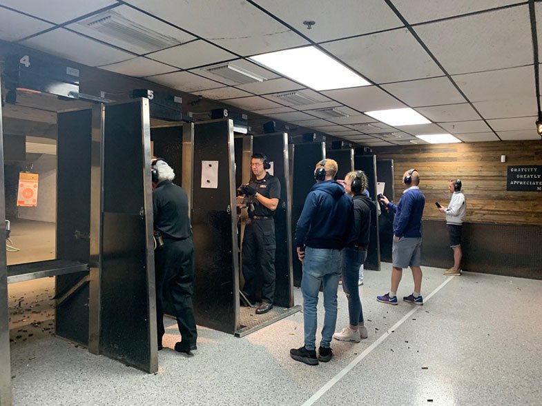 Clube de tiros em Las Vegas